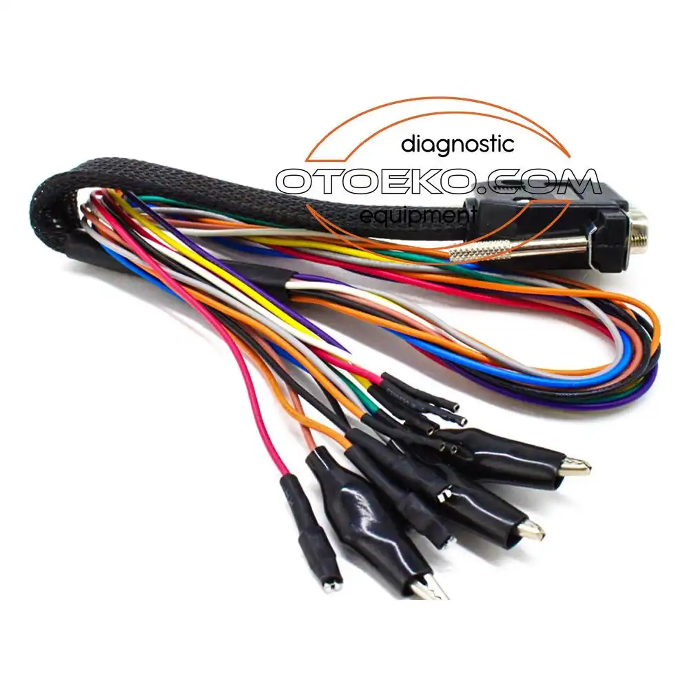كابل ووصلة الفحص والتشخيص الصناعية Ktag Ecu Chip Tuning Cihazı Obd2 Ana Kablosu (Otoeko) عالية الاعتمادية - 5
